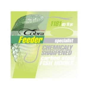 Крючки Cobra FEEDER SPECIALIST сер.171NSB разм 008